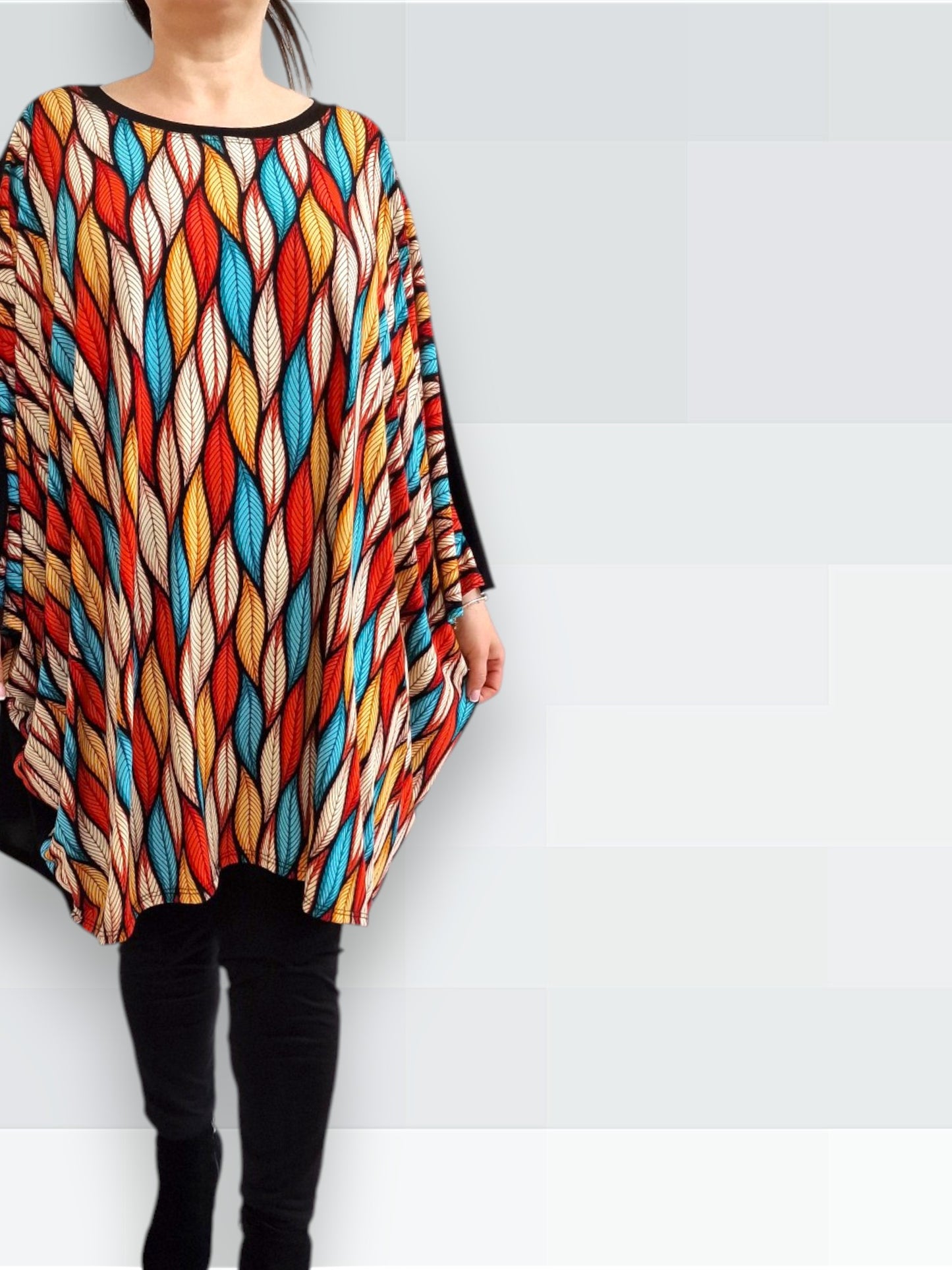 Maxi Maglia In Crepe Danila