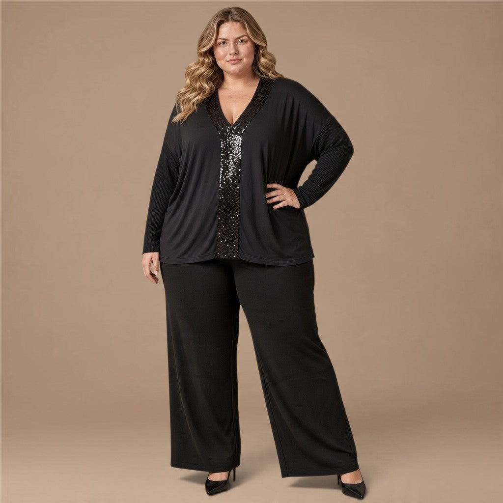Maxi Maglia con Pajettes Ludovica