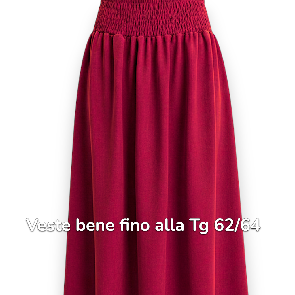 Gonna Lunga 100% Viscosa Elisa