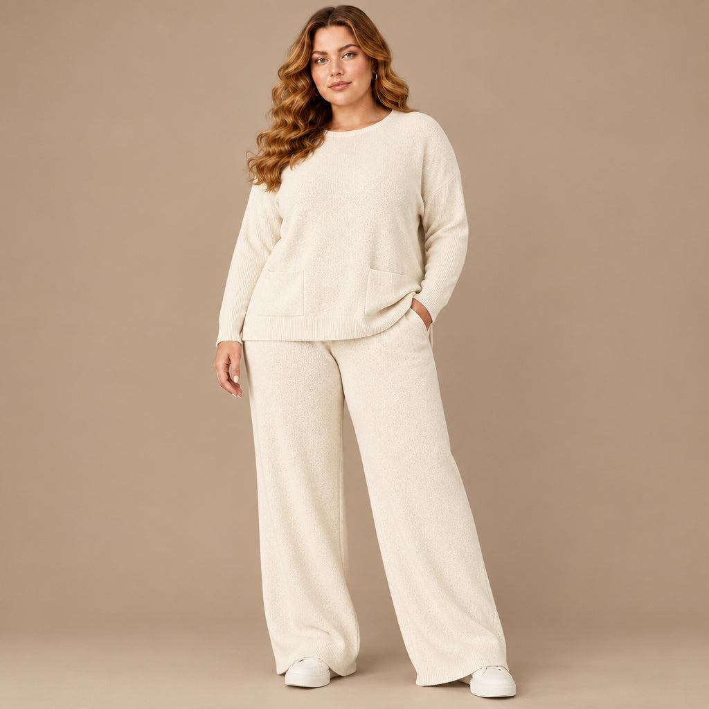 Maxi Maglia con Costine Carla