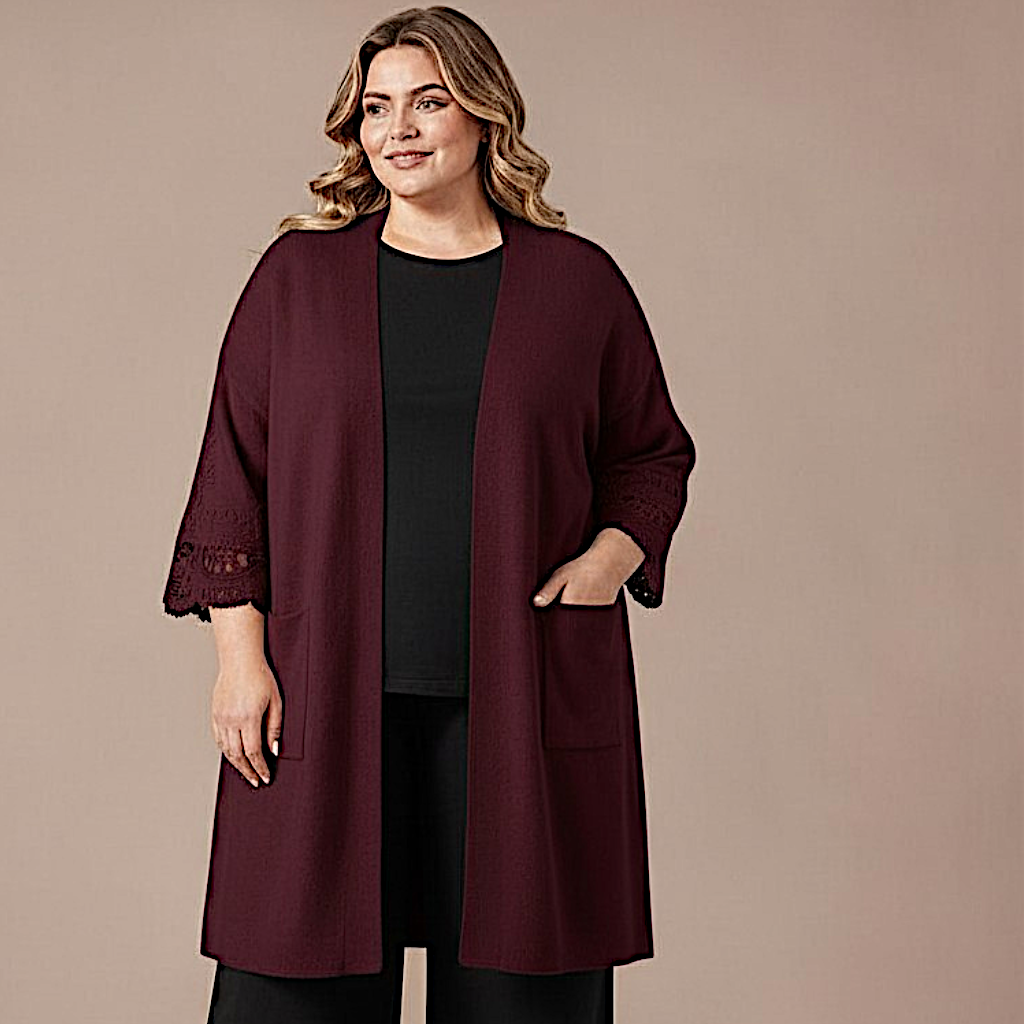 Maxi Cardigan effetto Lana Assunta