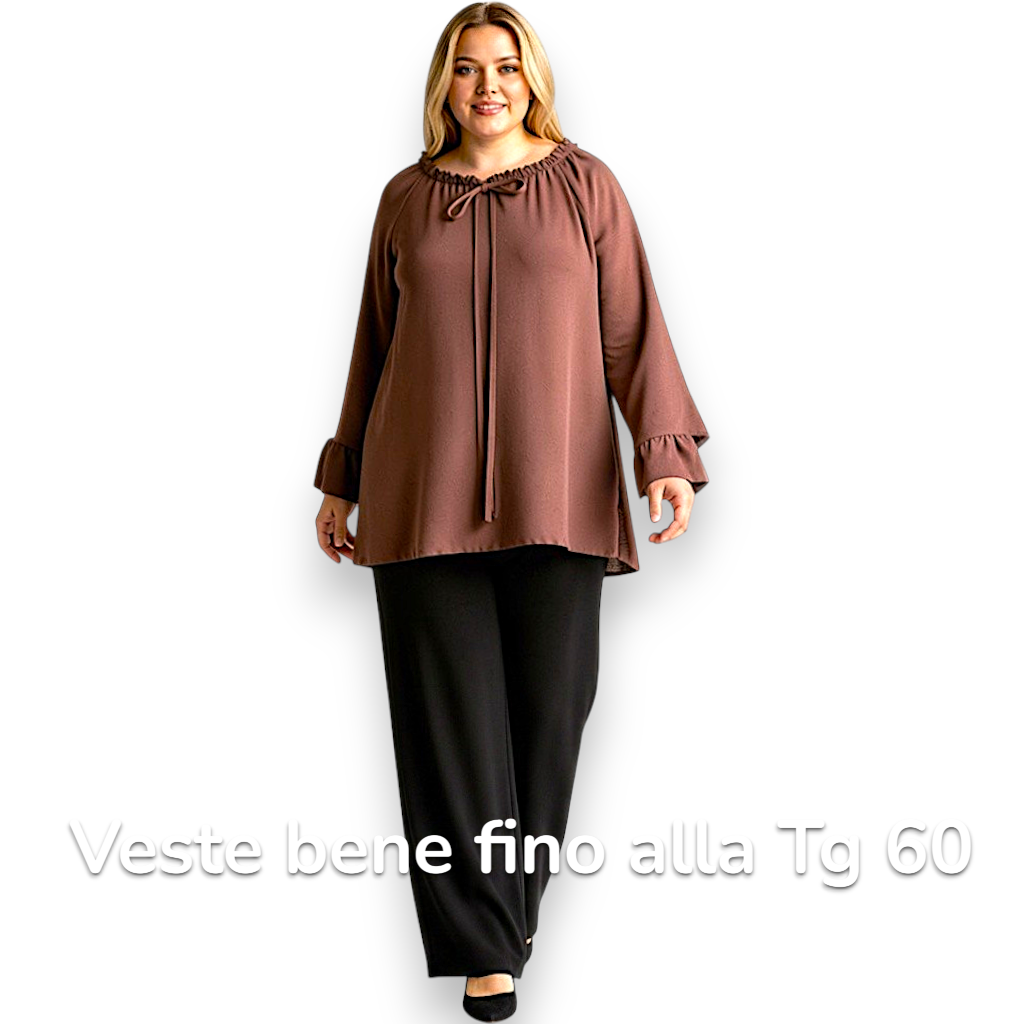 Maxi Maglia con Balze Sonia