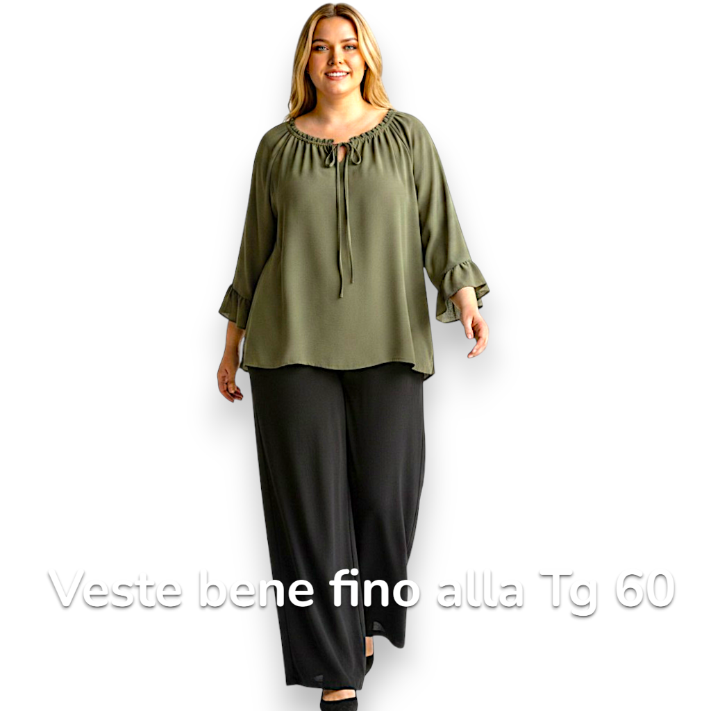 Maxi Maglia con Balze Sara