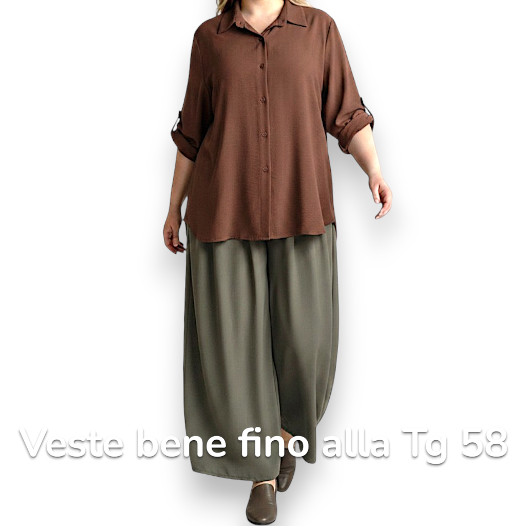 Maxi Camicia Più Lunga Dietro Valda