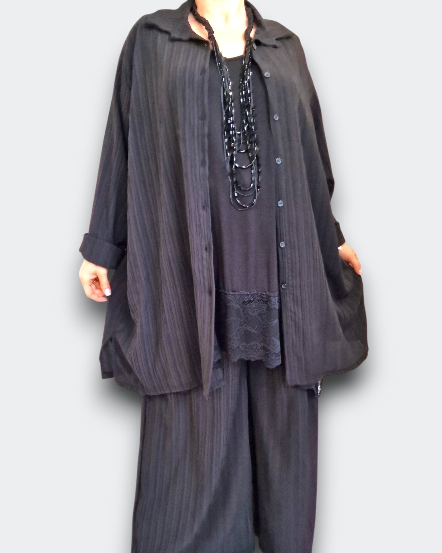 Maxi Completo in Viscosa Taglie Forti Tilde