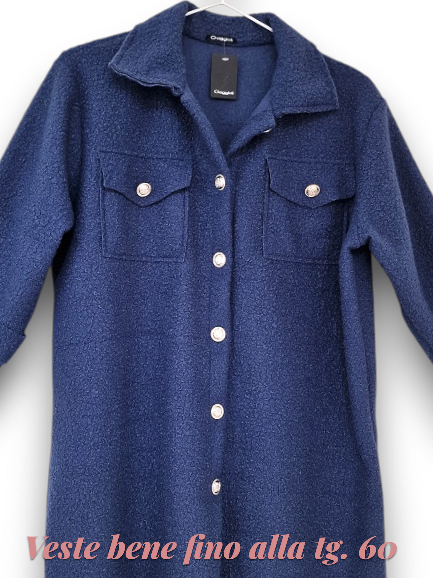 Maxi Giacca Lana Cotta Adamello