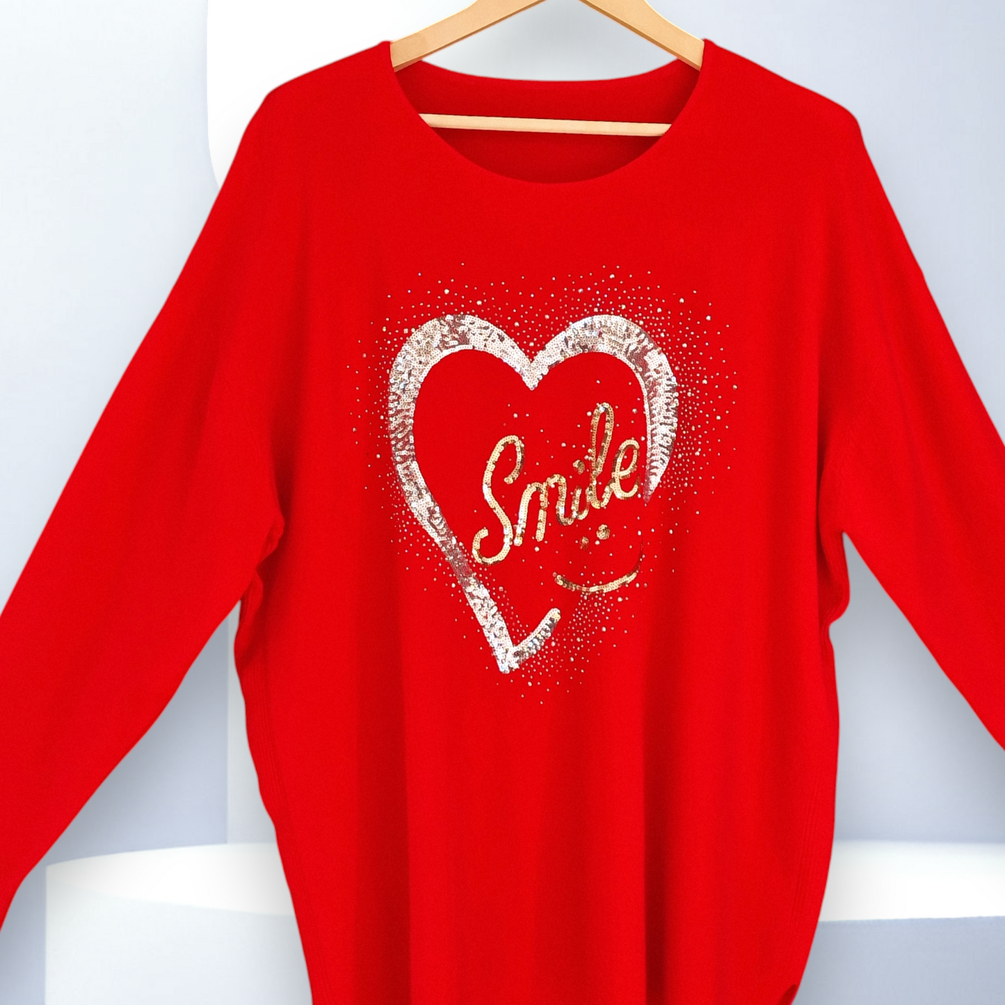 Maxi Maglia con Pajette e Strass Eligia