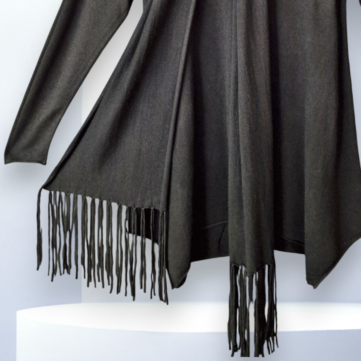 Maxi Maglia con Sciarpa Terry