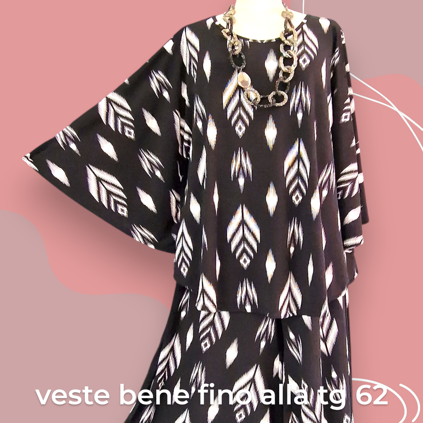 Completo Taglie Forti Made in Italy Ambra