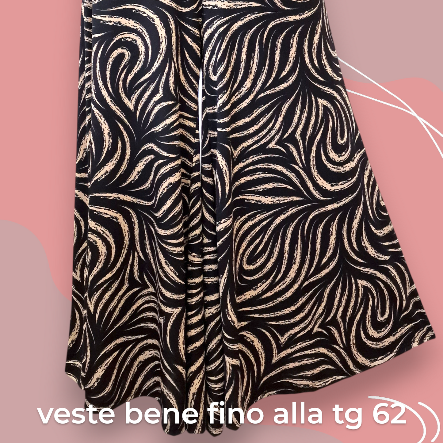 Gonna Pantalone Fantasia Volturno