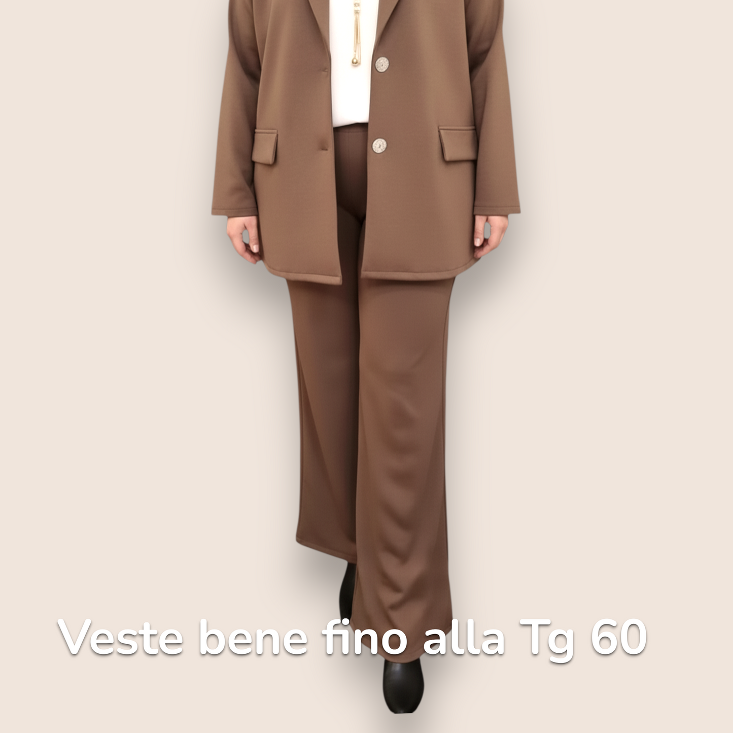 Maxi Completo 100% Viscosa Elasticizzata Carlino