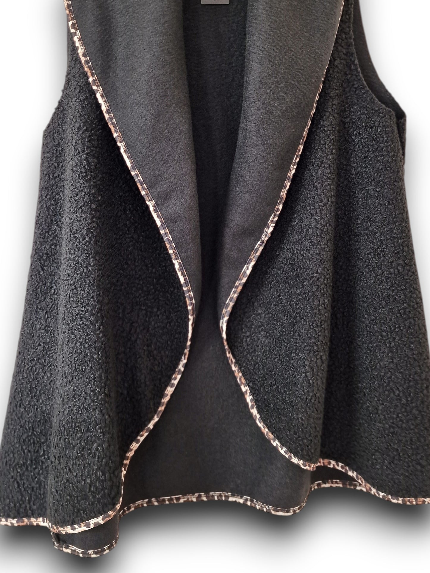 Maxi Gilet Taglie Forti Lola - Made in Italy