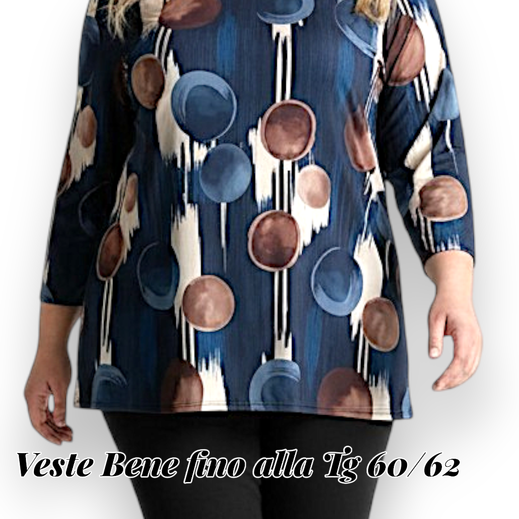 Maxi Maglia in Crepe Antonia