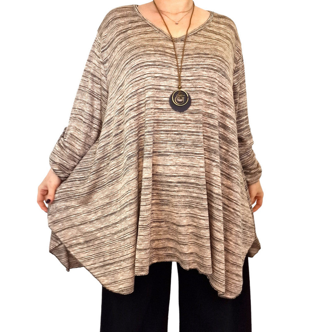 Maxi Maglia Con Collana Benigna