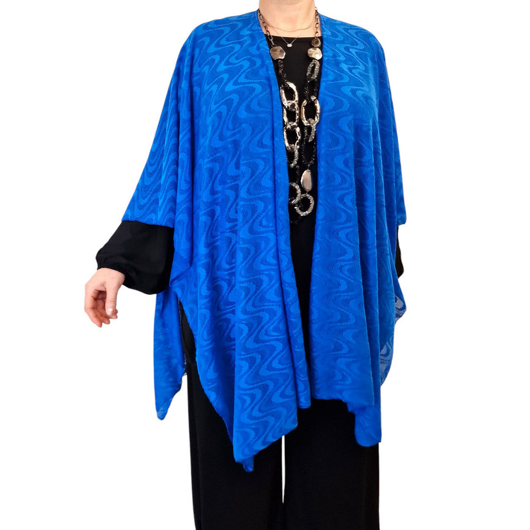 Maxi Stola in Pizzo Elasticizzato Silvia