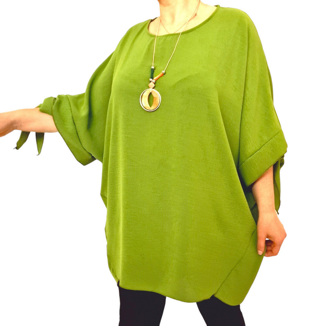 Maxi Maglia Con Collana Perla