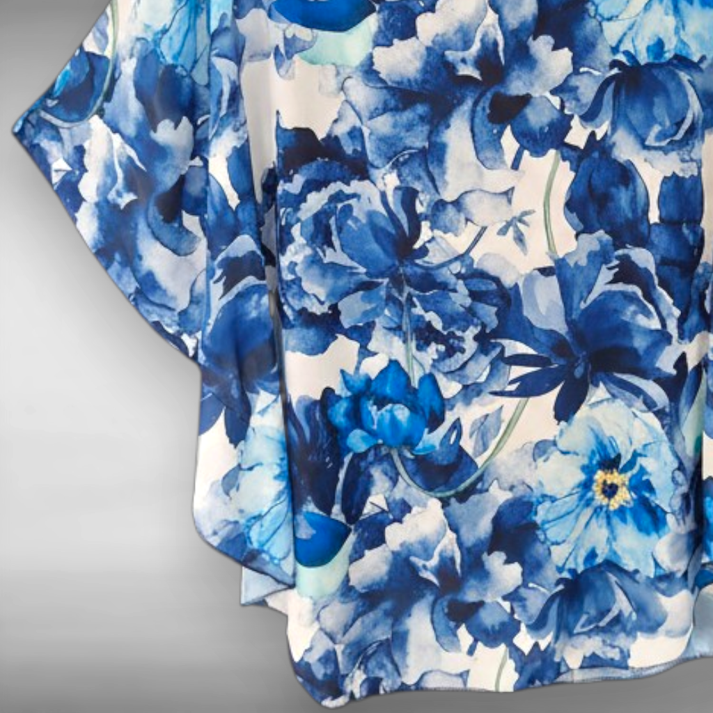 Maxi Maglia in Georgette Viry