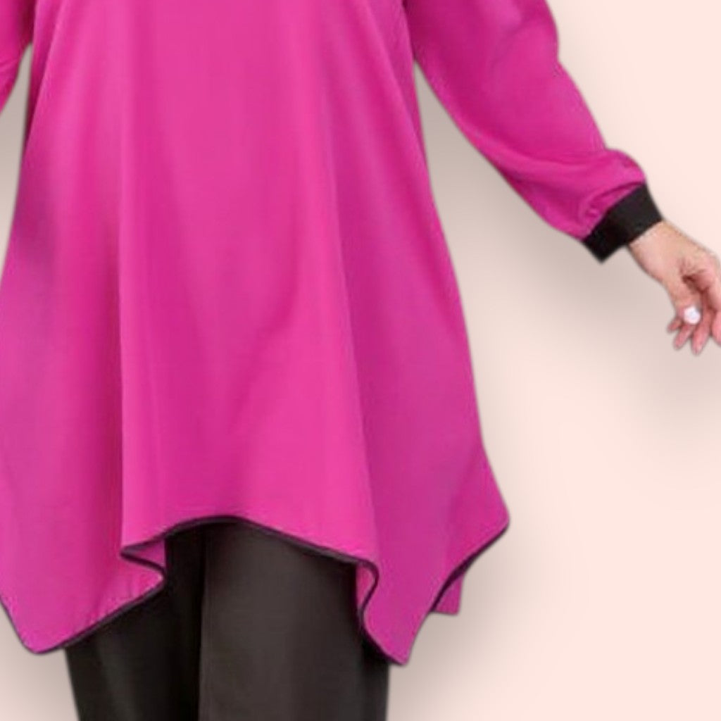 Maxi Maglia Girocollo Zira