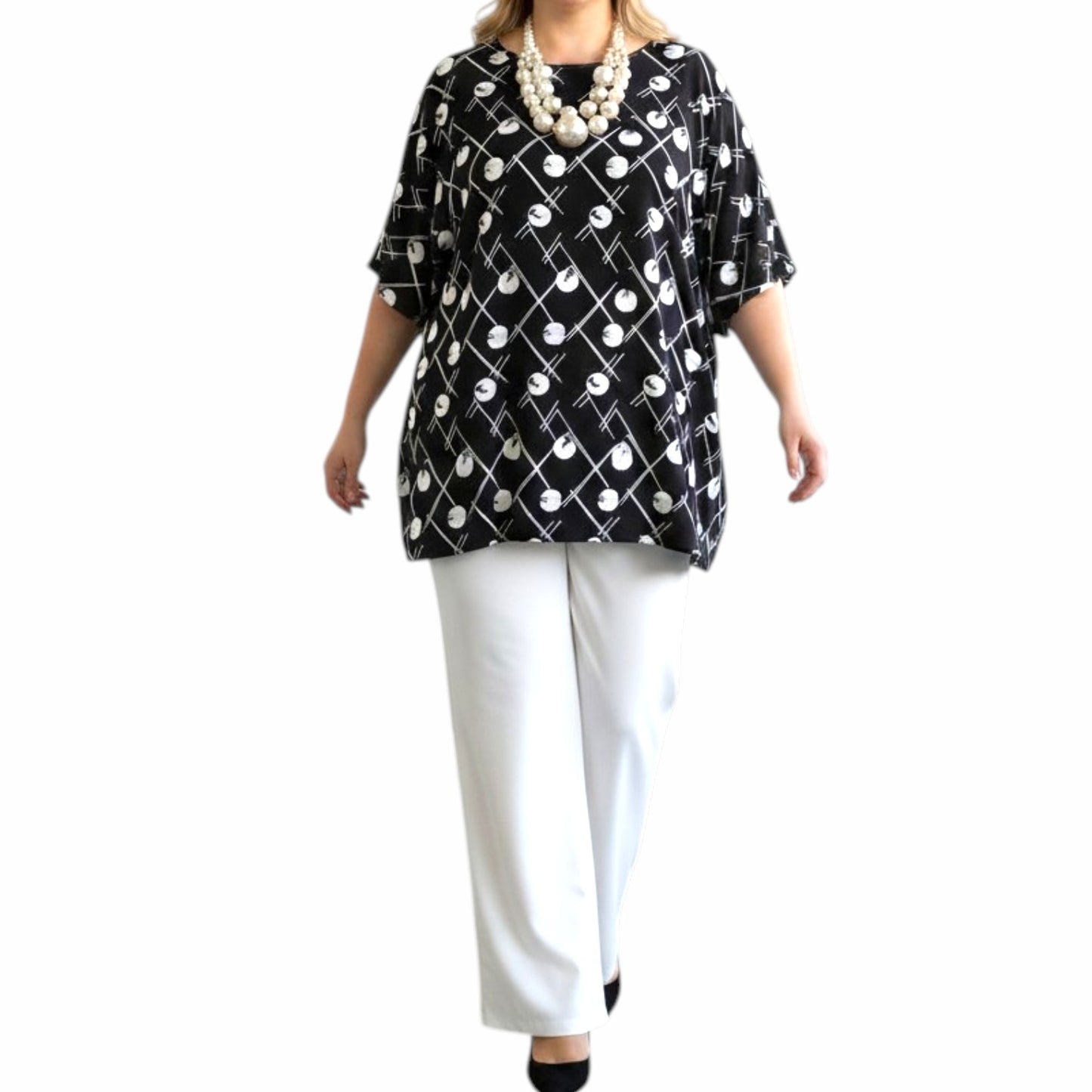 Maxi Maglia Taglie Forti Elasticizzata Clelia