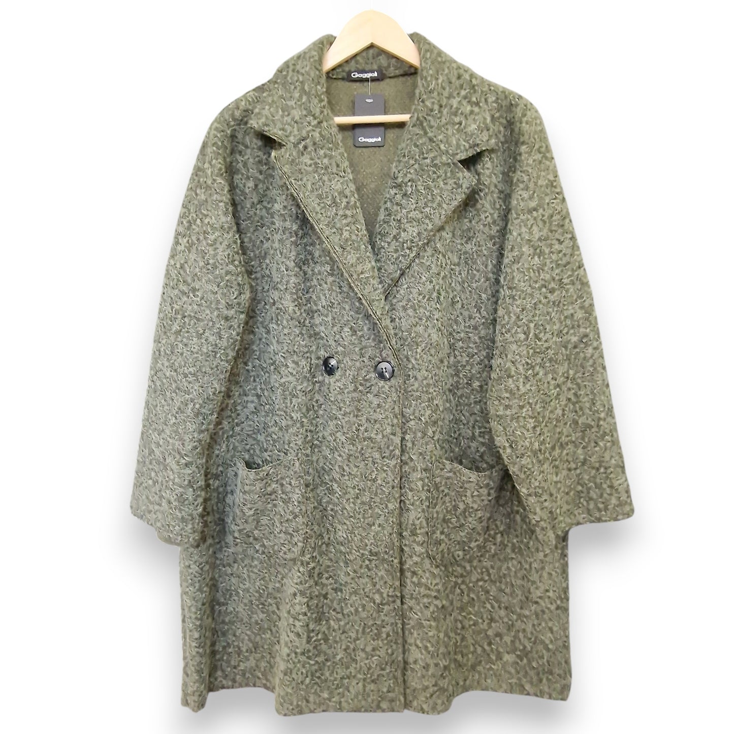 Maxi Cappotto Lana Cotta Abetone