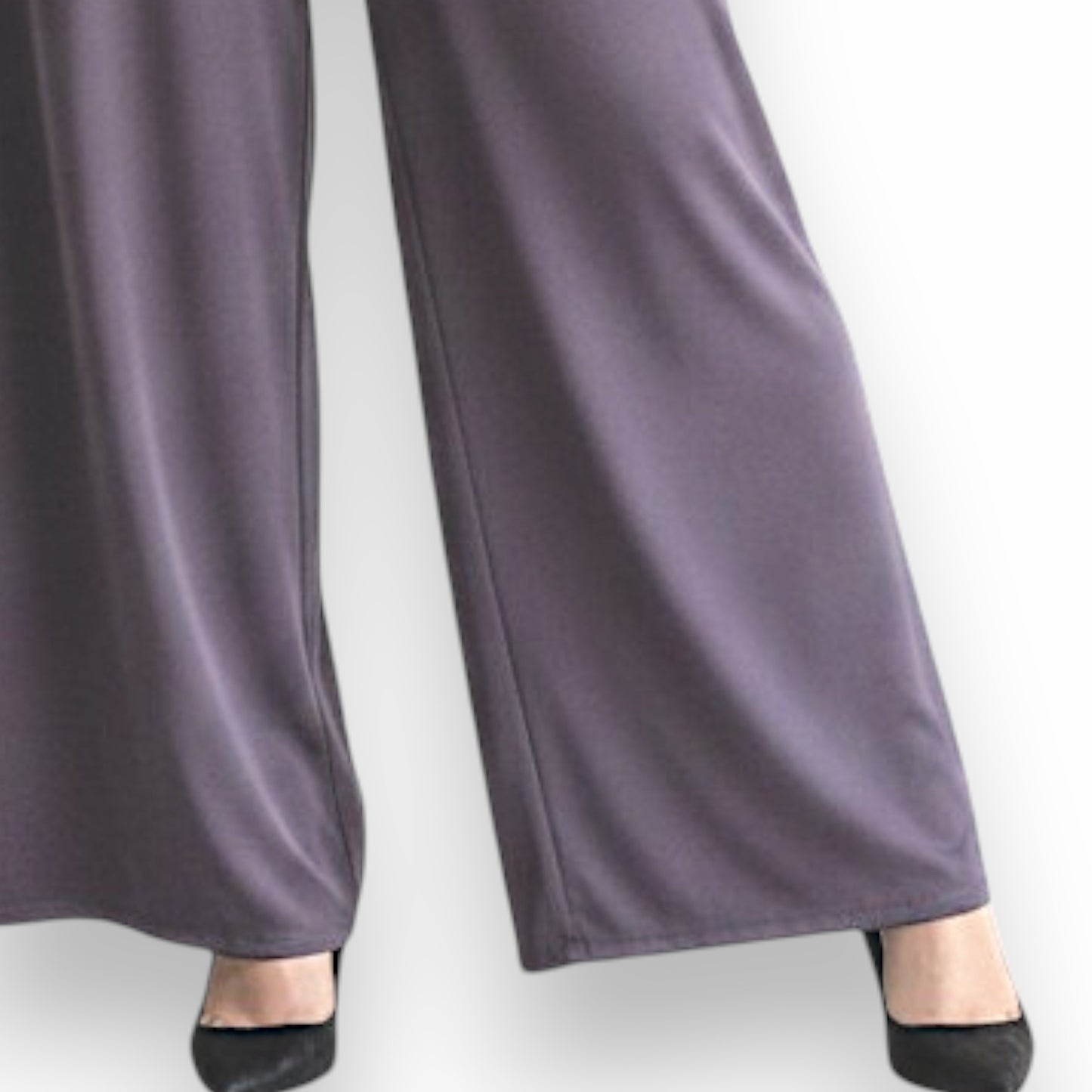 Maxi Pantalone Vita Alta Fiano