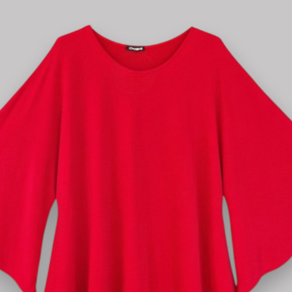 Maxi Maglia in Crepe Rosy