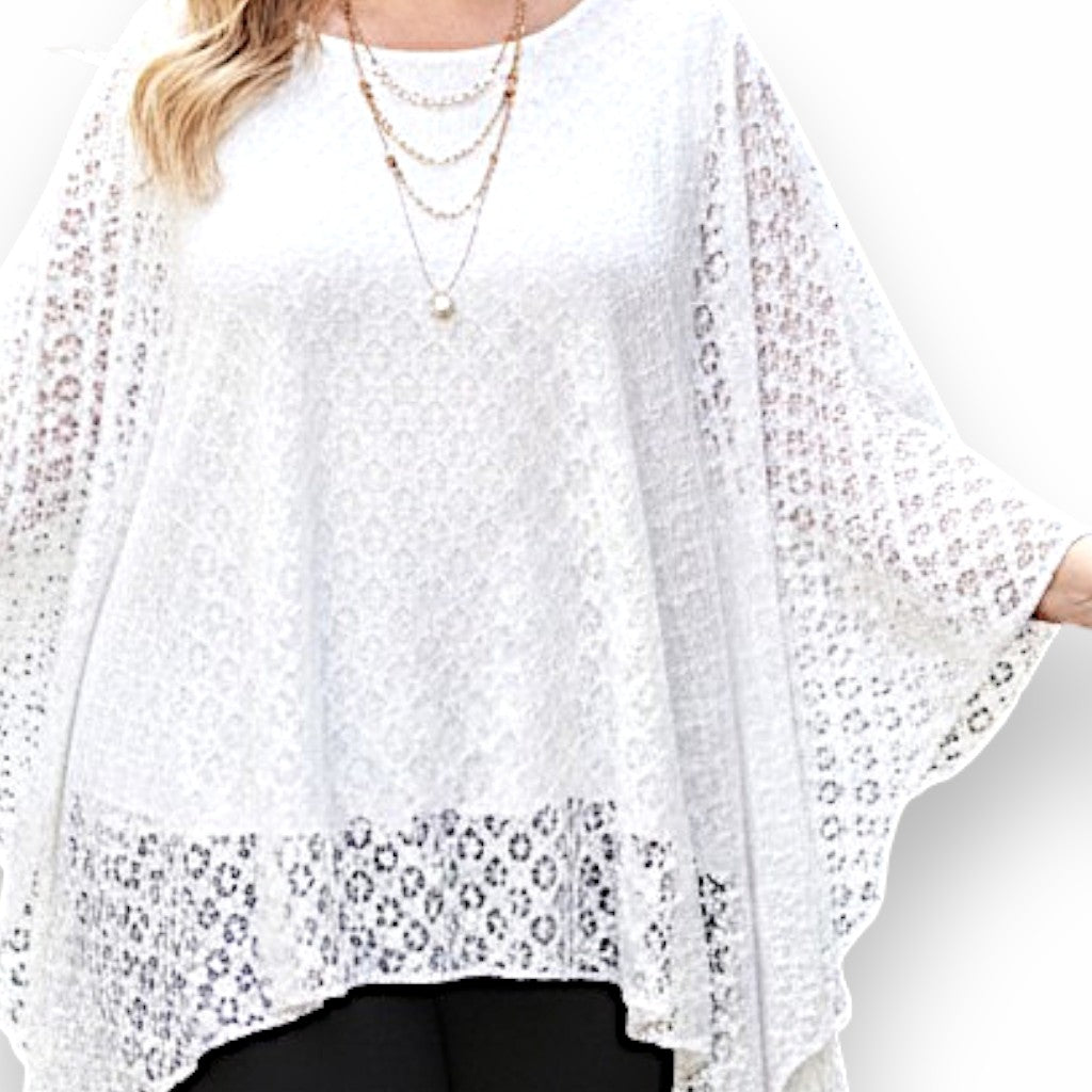 Completo Taglie Forti In Pizzo Cecilia