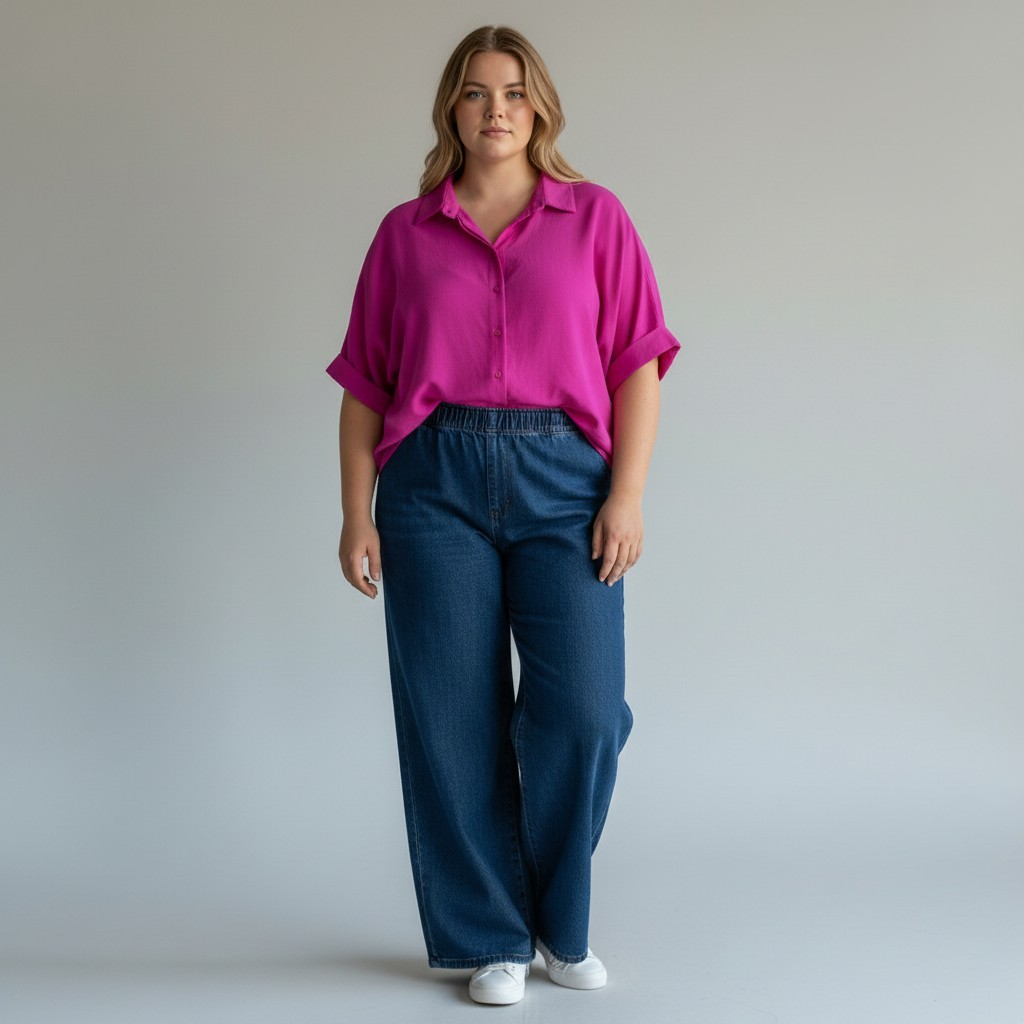 Maxi Camicia 100% Viscosa Fiona