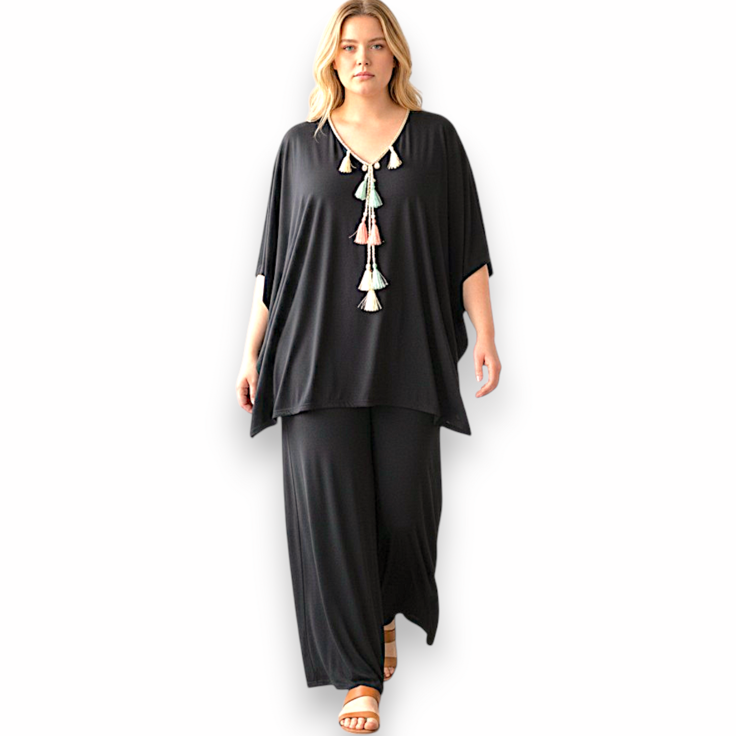Completo Taglie Forti in Georgette Daria
