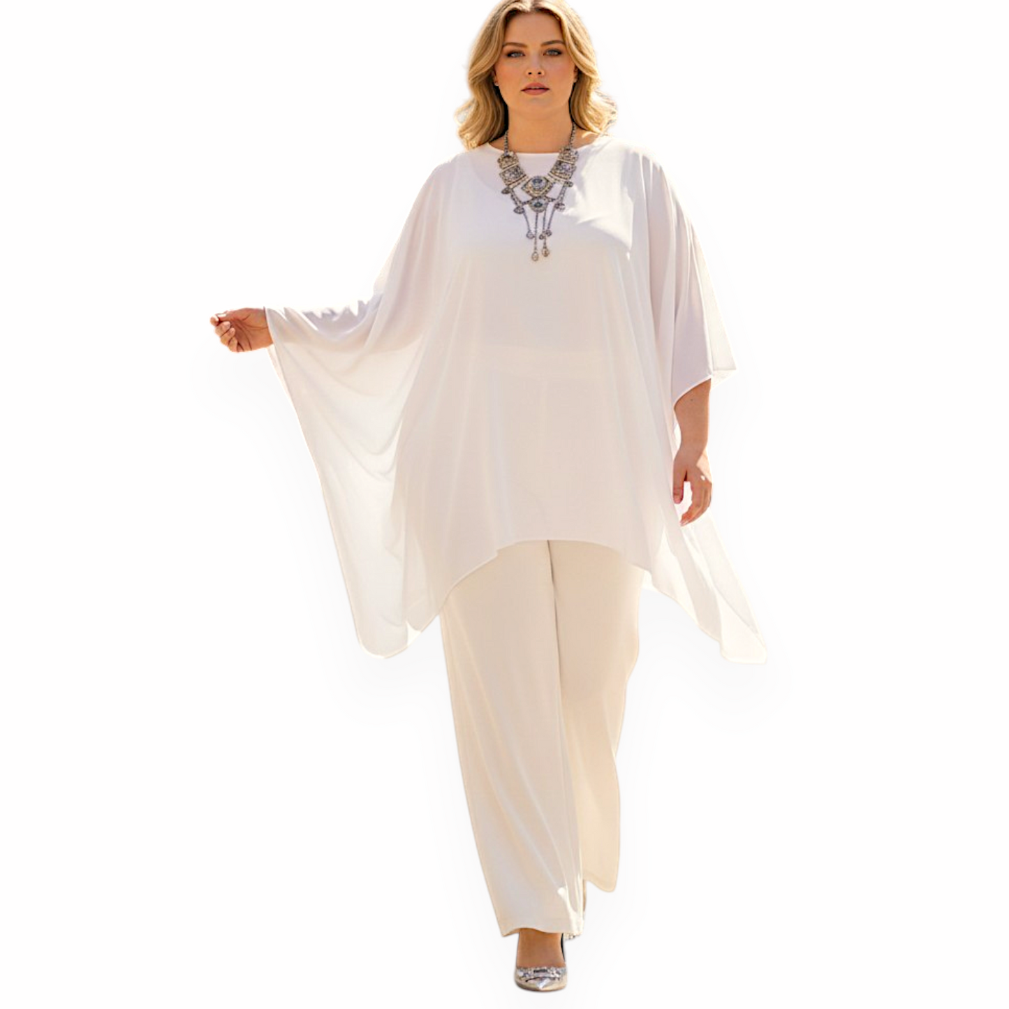 Maxi Maglia in Georgette Antonietta