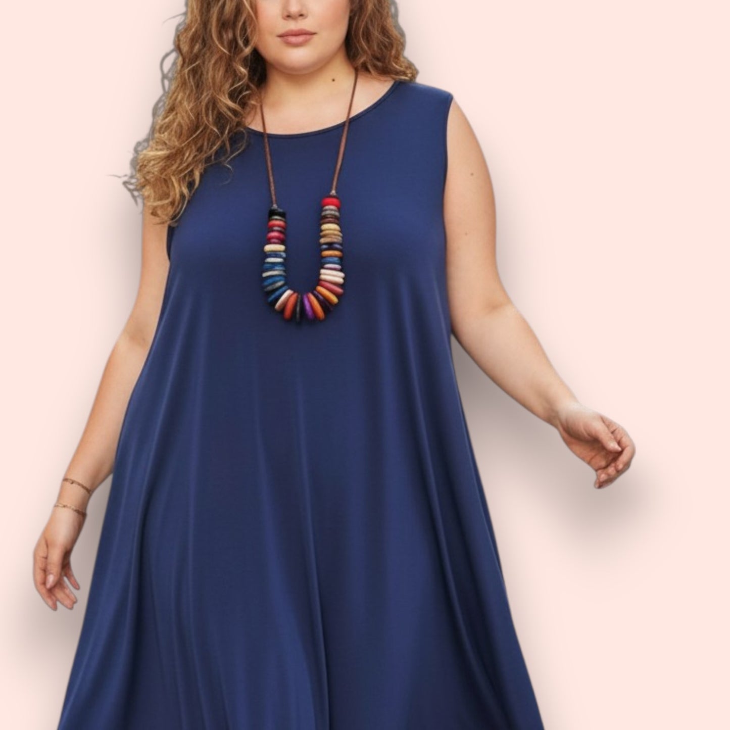 Maxi Abito in Crepe Eliana