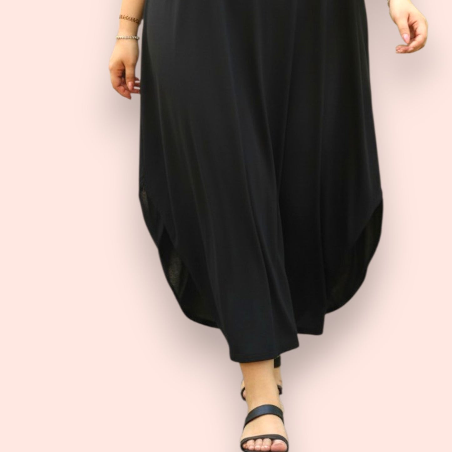 Maxi Abito in Crepe Gioia