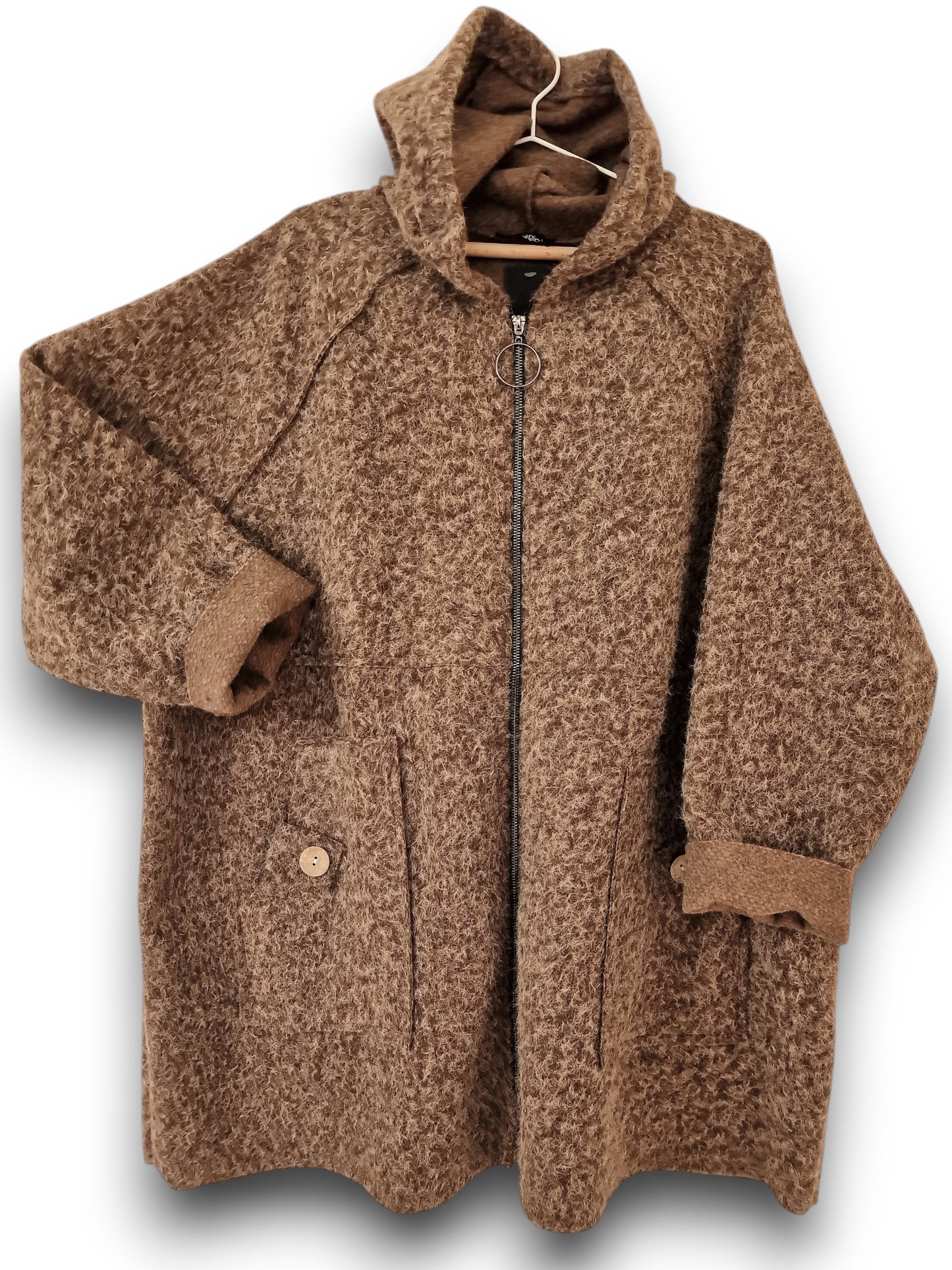 Maxi Giacca Lana Cotta Falzarego