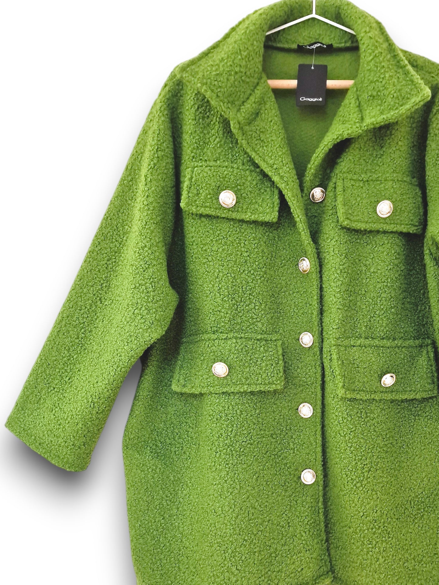 Maxi Giacca Lana Cotta Carnia