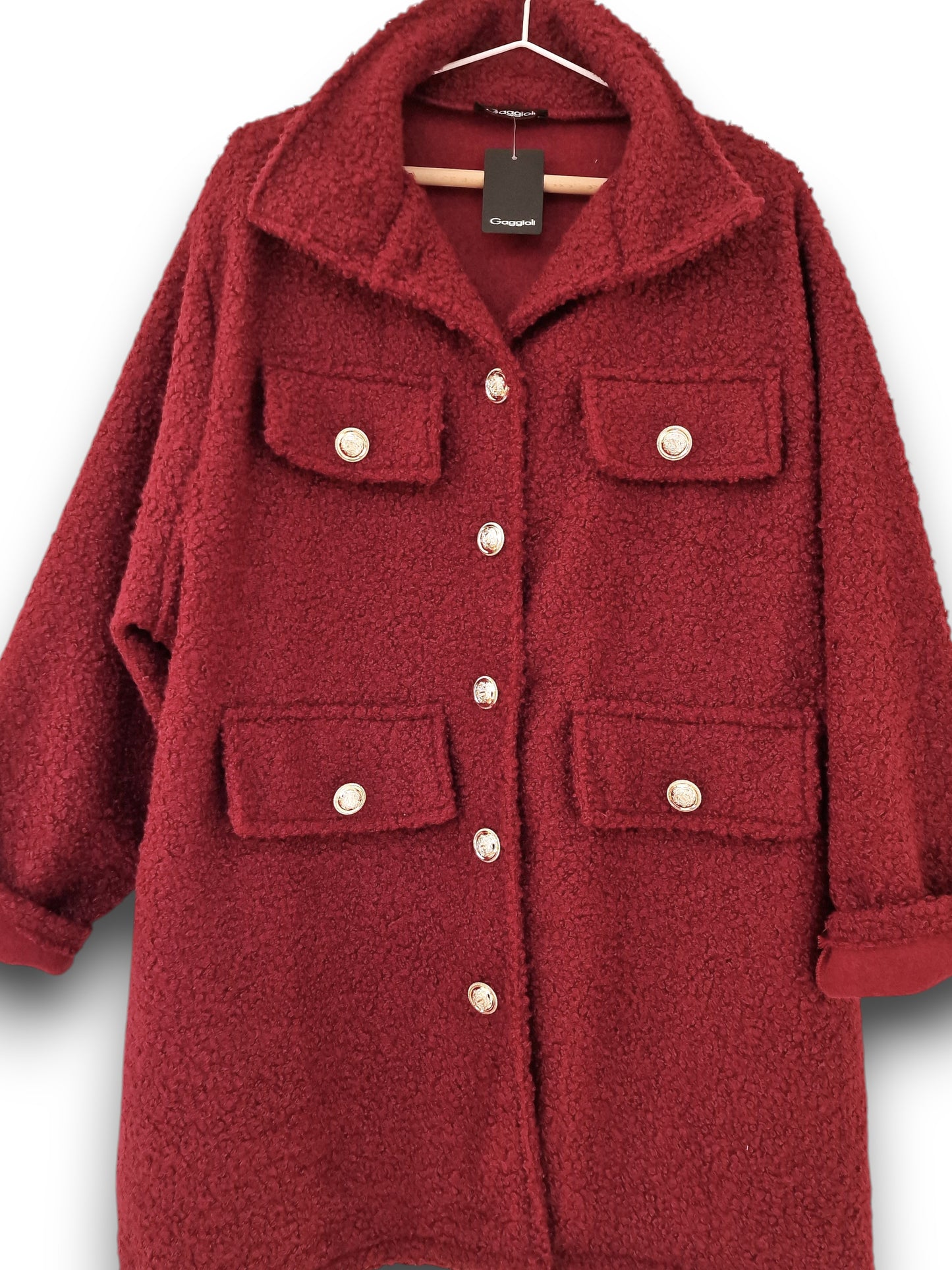 Maxi Giacca Lana Cotta Sappada