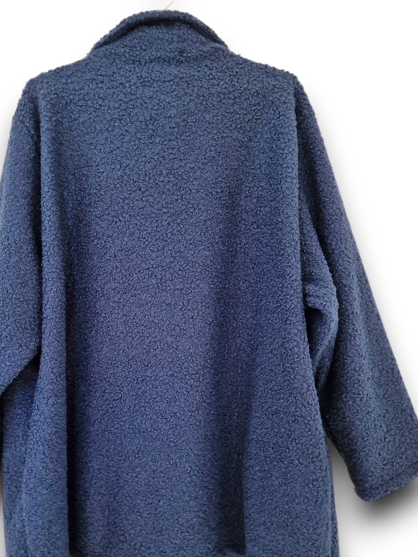 Maxi Giacca Lana Cotta Barcis