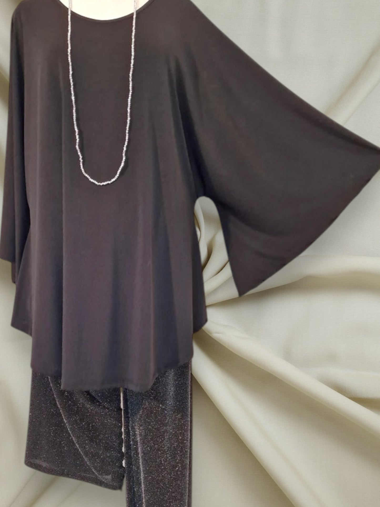 Completo Taglie Forti Argento - Made in Italy