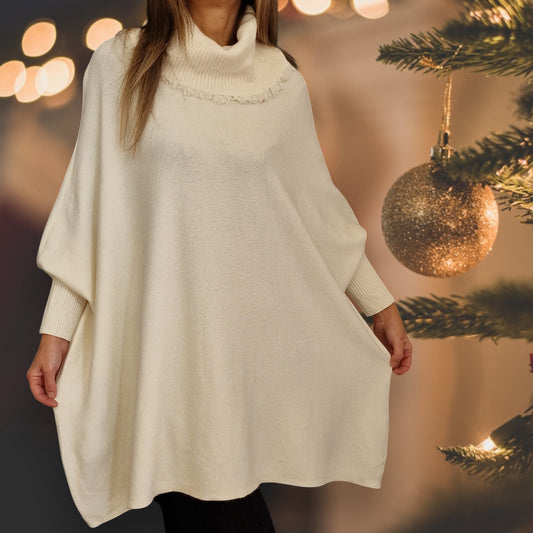 Maxi Maglia Collo Anello Andy