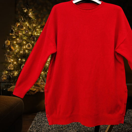 Maxi Maglia Con Bottoni Maddy