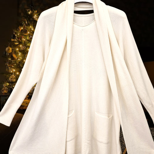 Maxi Maglia con Sciarpa Linette