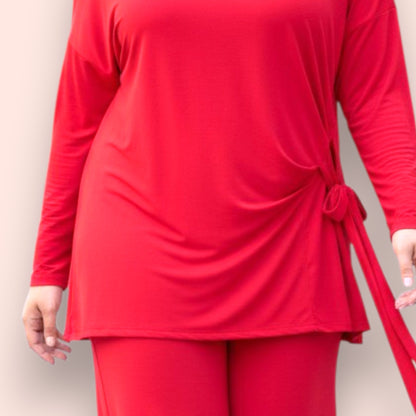 Maxi Completo in Crepe di Misto Viscosa Gale