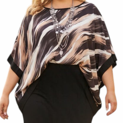 Maxi Maglia  Taglie Forti Elasticizzata Futura