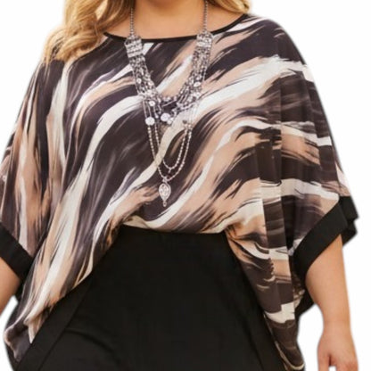 Maxi Maglia  Taglie Forti Elasticizzata Futura
