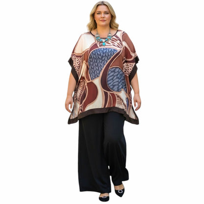 Maxi Maglia  Taglie Forti Elasticizzata Fiona
