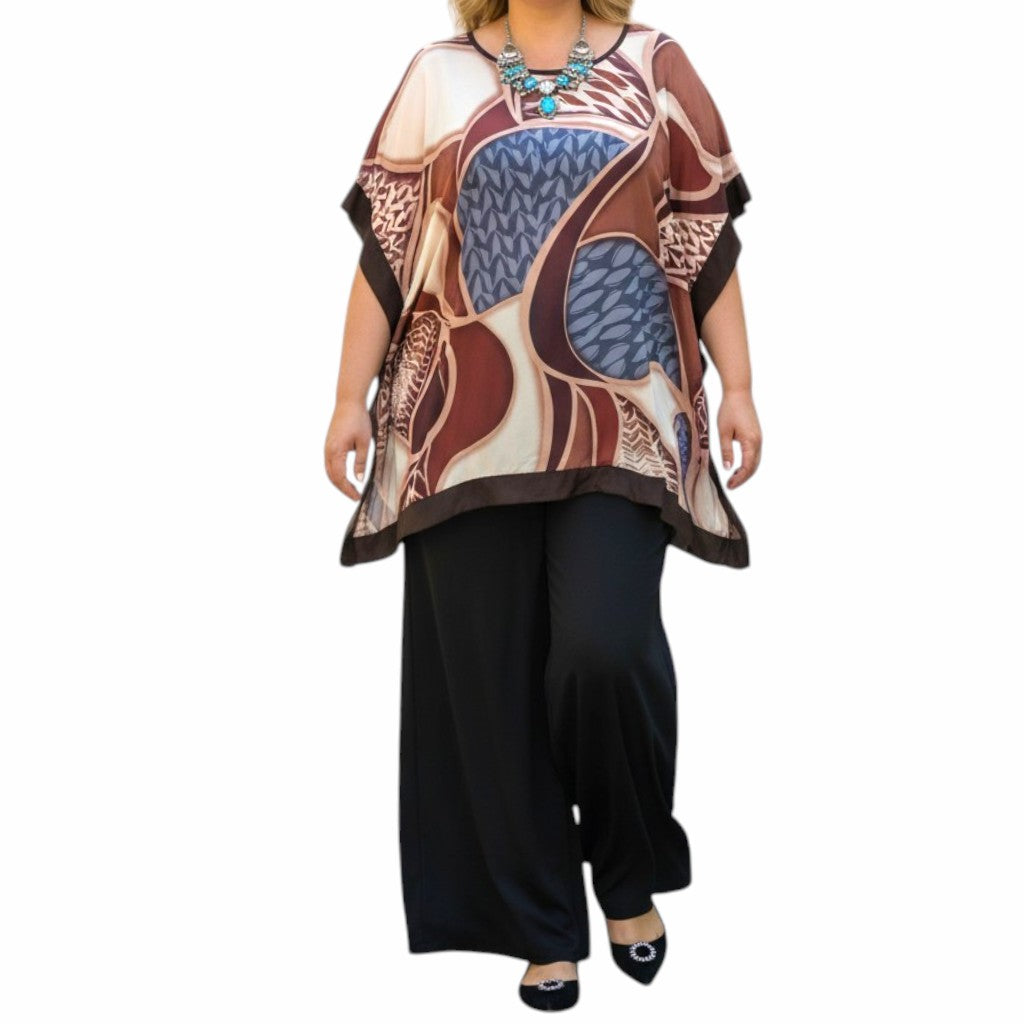 Maxi Maglia  Taglie Forti Elasticizzata Fiona