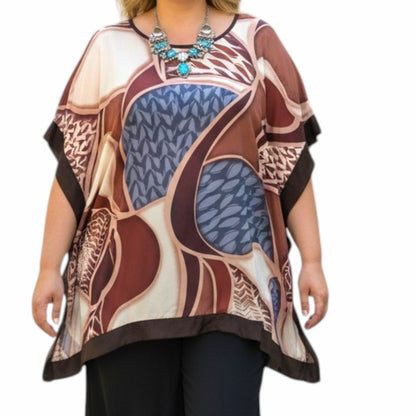 Maxi Maglia  Taglie Forti Elasticizzata Fiona