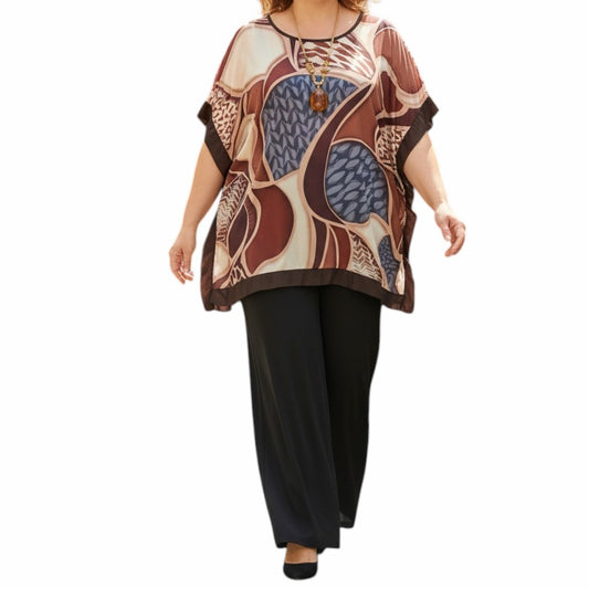 Maxi Maglia  Taglie Forti Elasticizzata Fiona