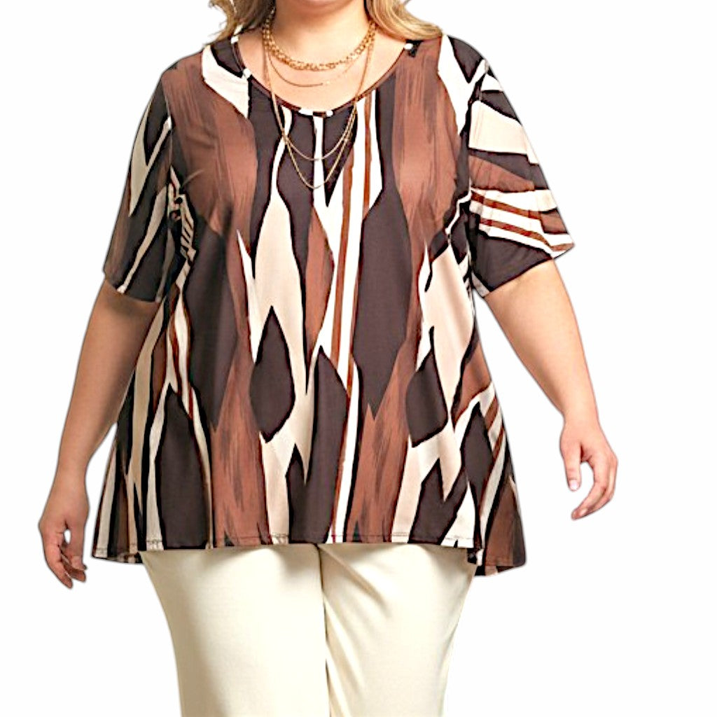 Maxi Maglia  Taglie Forti Elasticizzata Federica