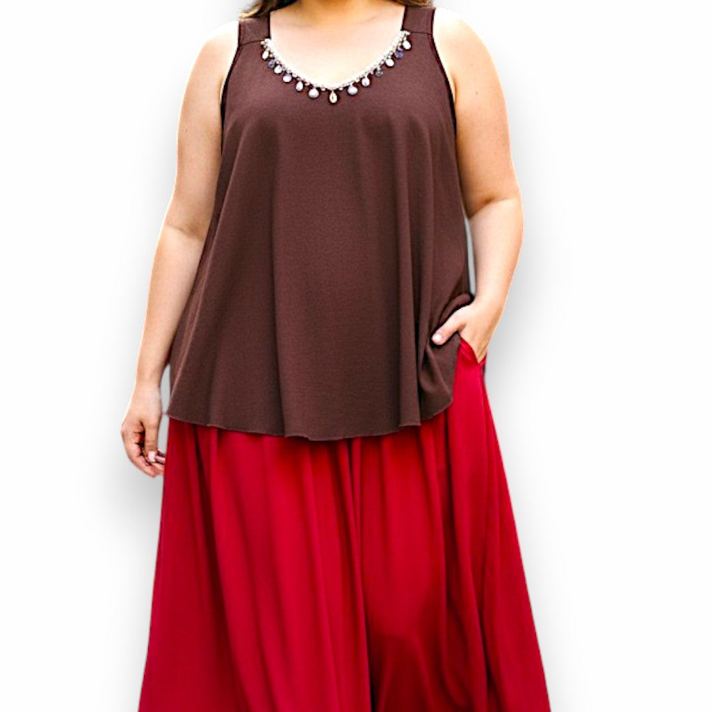 Maxi Top 100% Viscosa Milva