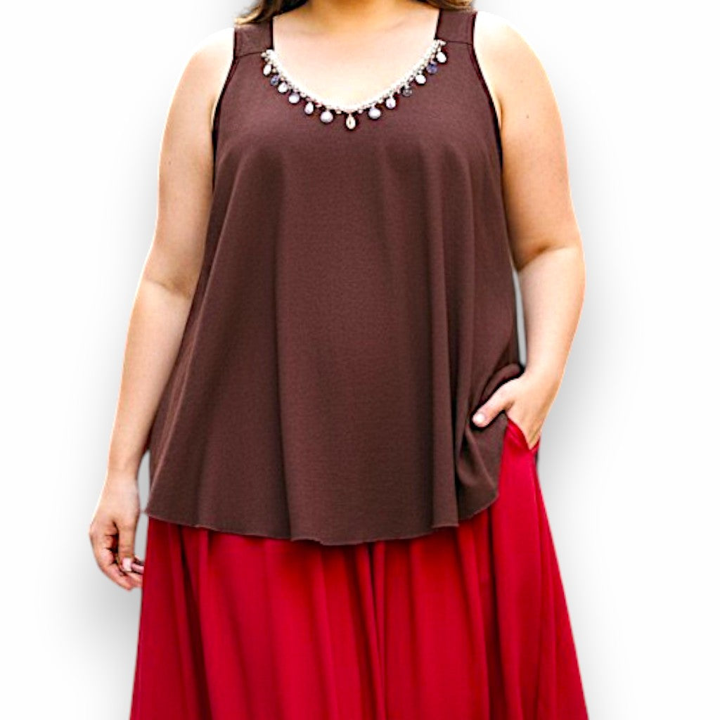 Maxi Top 100% Viscosa Milva